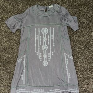 Gray dress